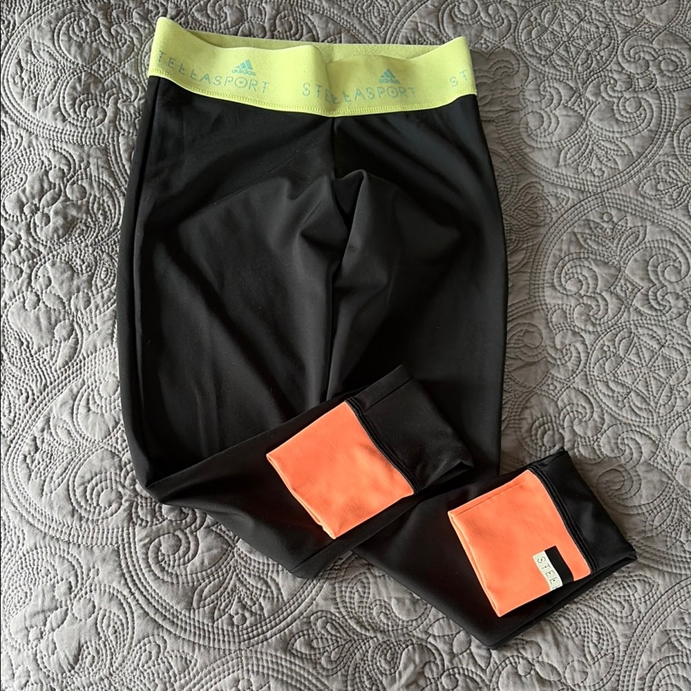 Adidas by StellaSport Black Leggings, XS